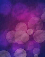 Lofaris Berry Blast Purple Light Bokeh Photo Booth Backdrop