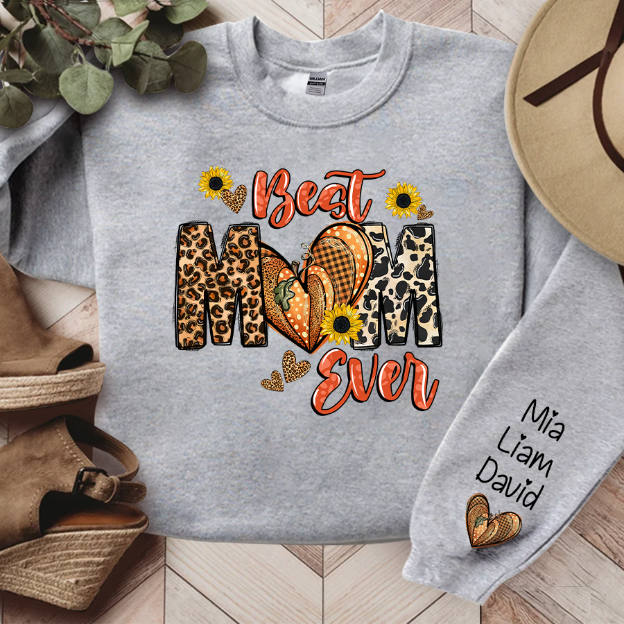 Best mom ever sweatshirt hotsell