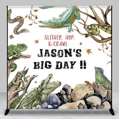 Lofaris Big Day Dinosaur Custom Birthday Backdrop For Kids