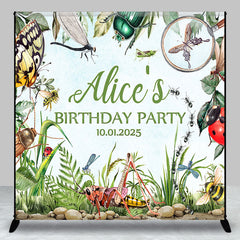 Lofaris Biologists Insect World Custom Birthday Backdrop