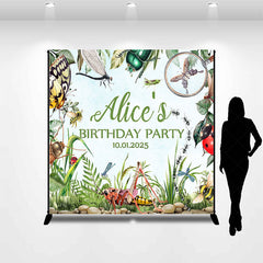 Lofaris Biologists Insect World Custom Birthday Backdrop