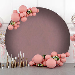 Lofaris Black And Pink Gradient Circle Birthday Backdrop