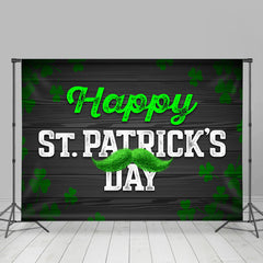 Lofaris Black Board Green Beard St Patricks Day Backdrop