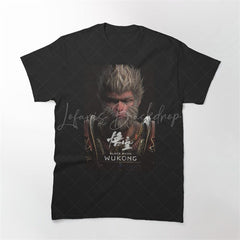 Lofaris Black Myth Wukong Monkey King T-Shirt