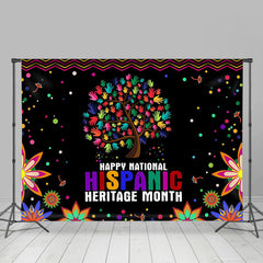 Lofaris Black Tree National Hispanic Heritage Month Backdrop