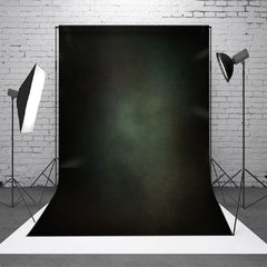 Lofaris Black With Light Green Foggy Photography Backdrop