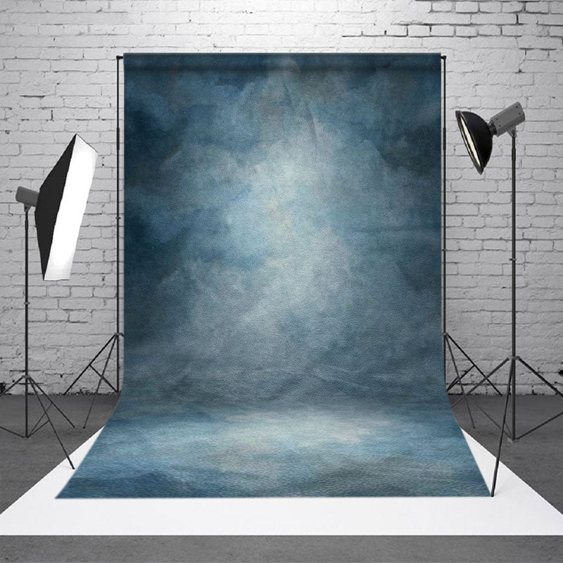 Lofaris Blue Gradient Retro Abstract Photo Studio Backdrop