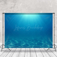 Lofaris Blue Light Water Summer Undersea Backdrop For Photo