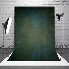 Lofaris Blue Mixed Green Painting Texture Photo Backdrop