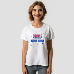 Lofaris Blue Red Custom Name 50 Years Reunion T-Shirt