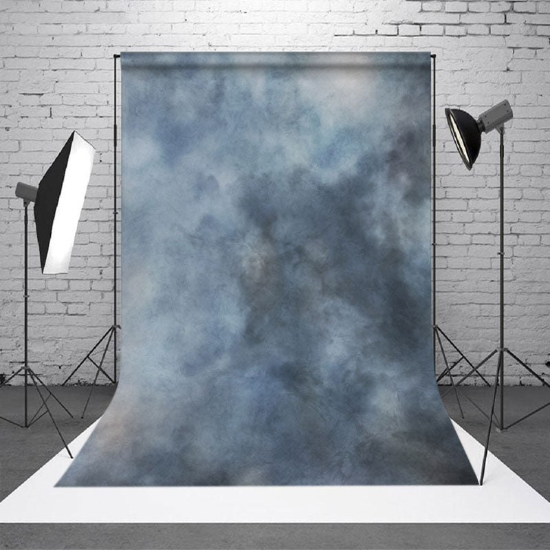 Lofaris Bluish Grey Foggy Abstract Texture Photo Backdrop