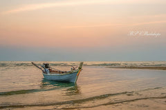 Lofaris Boat In Sea Summer Photography Backdrop For Kids Photo Booth