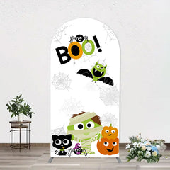 Lofaris Boo Halloween Monster Baby Shower Arch Backdrop