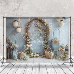 Lofaris Branches Arches Easter Photo Backdrop For Children