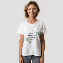 Lofaris Branches Leaves Family Reunion Tree Custom T-Shirt