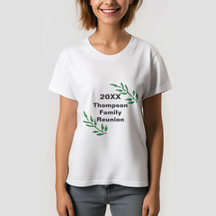 Lofaris Branches Leaves Family Reunion Tree Custom T-Shirt