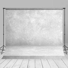 Lofaris Bright Grey Abstract Textured Bokeh Photo Backdrop