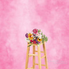 Lofaris Bright Pink Abstract Portrait Photography Backdrop