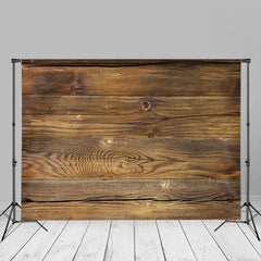 Lofaris Brown Antique Wood Grain Photography Studio Backdrop