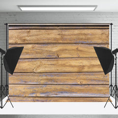 Lofaris Brown Faded Wood Texture Backdrop For Photography