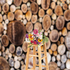 Lofaris Brown Old Tree Trunk Wood Backdrop For Photography