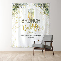 Lofaris Brunch and Bubbly Bridal Shower Party Wedding Backdrop