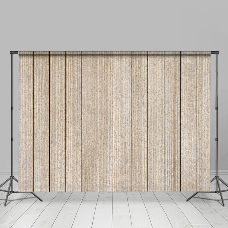 Lofaris Burlywood Vertical Grain Pastoral Photo Backdrop