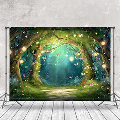 Lofaris Butterfly Floral Fantasy Fairy Forest Photo Backdrop