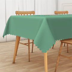 Lofaris Cactus Cute Houseplant Green Dining Room Tablecloth