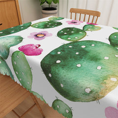 Lofaris Cactus Succulents Tropical Plants Room Tablecloth