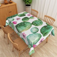 Lofaris Cactus Succulents Tropical Plants Room Tablecloth