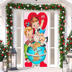 Lofaris Call On Me Tellurion Couples Valentines Door Cover