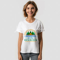 Lofaris Camping Trip Family Reunion Custom Name T-Shirt