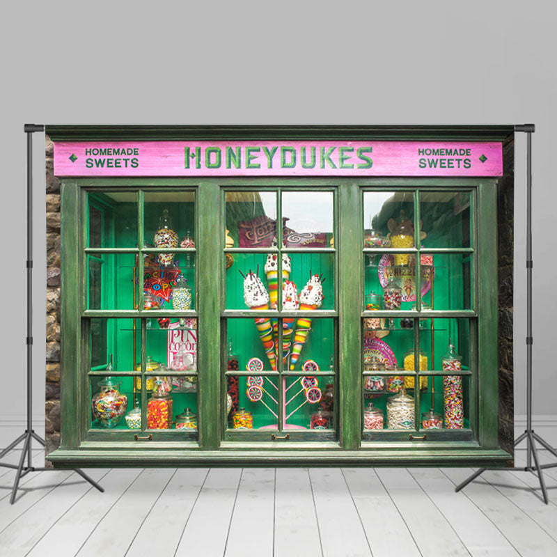 Lofaris Candy Land Shop Honeydukes Sweet Party Backdrop