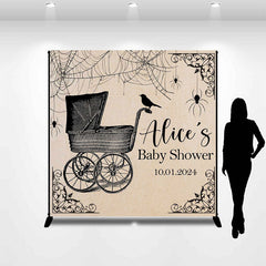 Lofaris Carrige Stroller Spider Custom Baby Shower Backdrop