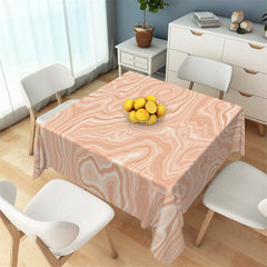 Lofaris Chic Flesh Pink Render Texture Square Tablecloth