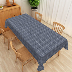 Lofaris Chic Gary Pin Lines Gingham Home Kitchen Tablecloth