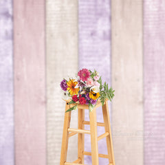 Lofaris Chic Macaron Color Vertical Photography Backdrop