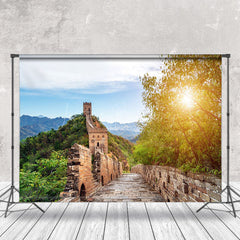 Lofaris China Great Wall Natural Landscape Photo Backdrop