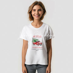 Lofaris Christmas Holiday Truck Family Reunion T-Shirt