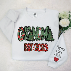 Lofaris Christmas Tree Grandma Est And Kids Custom LTP01