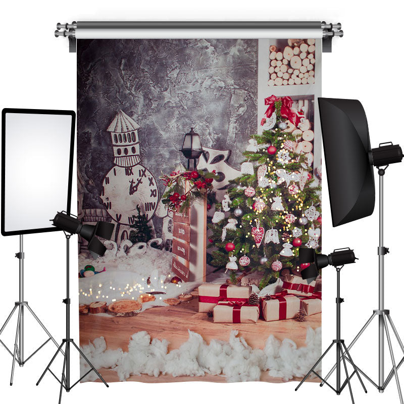 Lofaris Christmas Tree Photo Studio Backdrops For Children