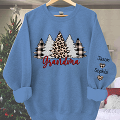 Lofaris Christmas Trees With Lights Grandma Shirt Sweatshirt 03