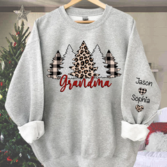 Lofaris Christmas Trees With Lights Grandma Shirt Sweatshirt 03