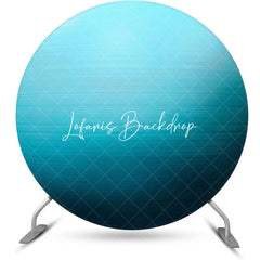 Lofaris Circle Blue Uranus Surface Texture Birthday Backdrop