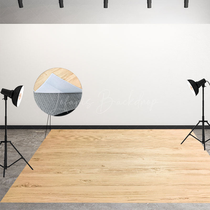 Lofaris Classic Burlywood Texture Photography Floor Backdrop