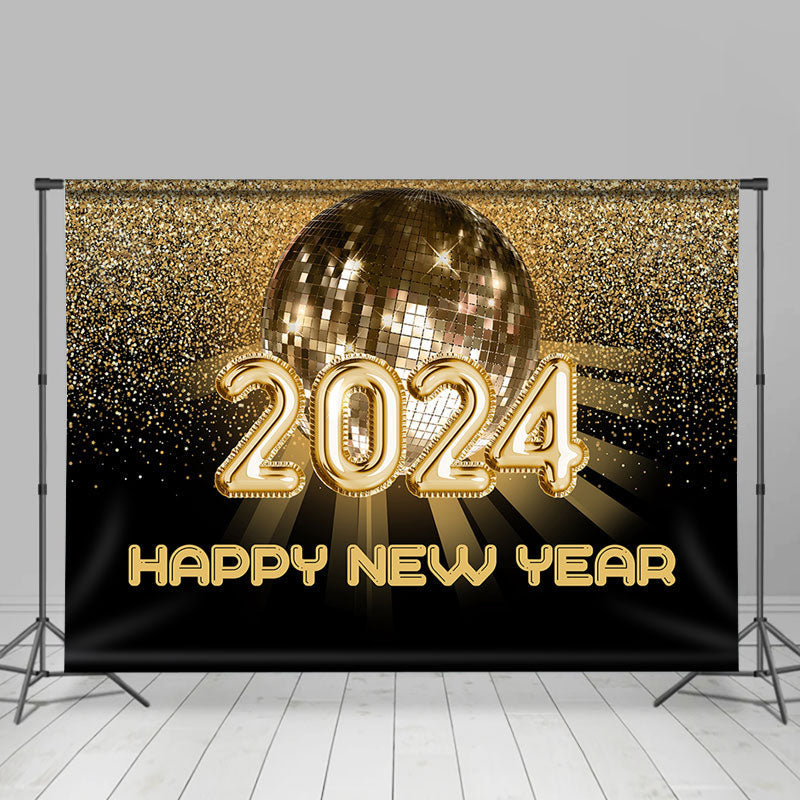 Lofaris Classic Dance Theme Happy New Year Holiday Backdrop