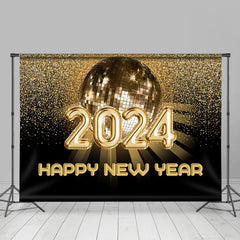 Lofaris Classic Dance Theme Happy New Year Holiday Backdrop