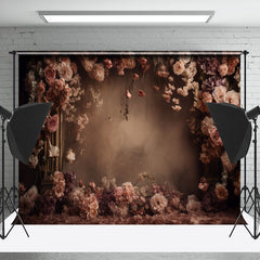 Lofaris Classic Floral Abstract Wall Portrait Photo Backdrop