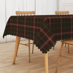 Lofaris Classic Green Brown Tartan Plaid Rectangle Tablcloth